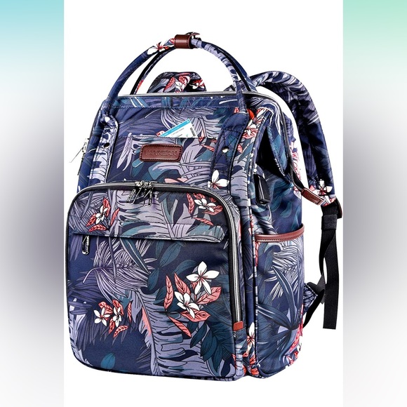 vankean Handbags - VANKEAN Diaper Bag Backpack with Portable Changing Pad, Baby Diaper Bags